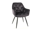 Vertchez Chair /Fabric/Black
