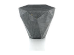 Vertchez small - Coffee table / End table 60x60x50h in grey fossil stone
