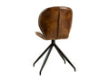 Vertchez - Set of 4 Brown Faux Leather Chairs