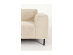 Vertchez - 2.5 seater sofa in soft cream fabric