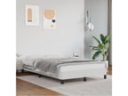 White bed frame 120x200 cm Faux leather