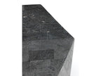Vertchez small - Coffee table / End table 60x60x50h in grey fossil stone