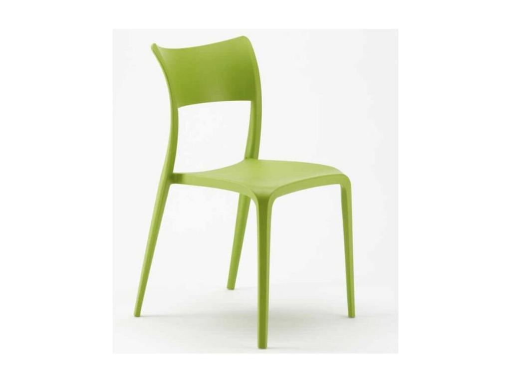 Stackable chair Vertchez-Color Black