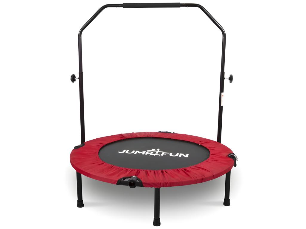 Vertchez Foldable Double-Bar Mini Fitness Trampoline - 92cm