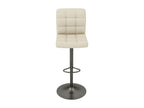 SQUAR-Taburete Vertchez Color Linen and metal black x2