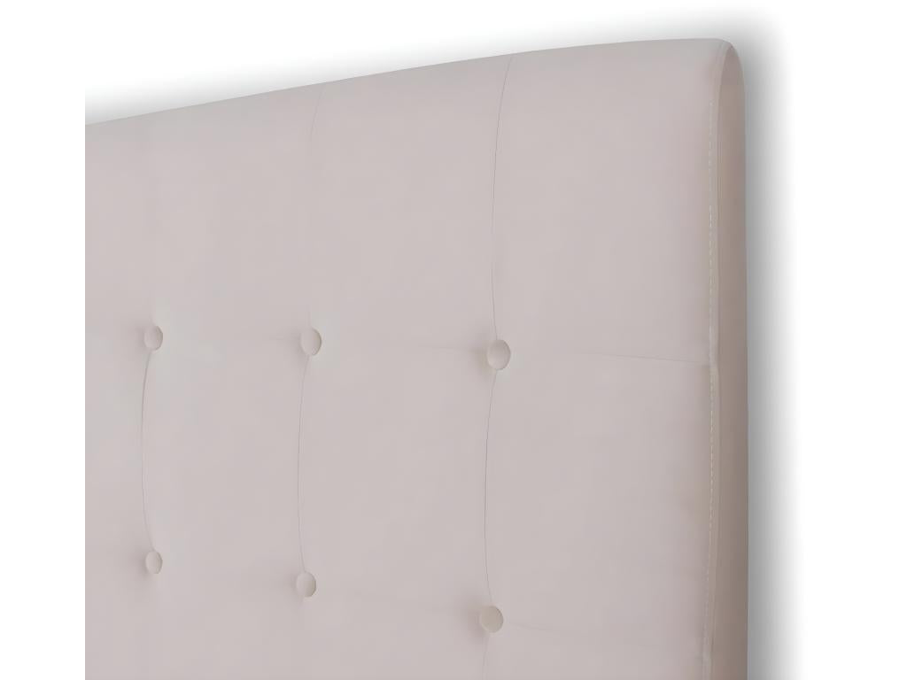 Premium Velvet Upholstered Headboard 160cm Beige