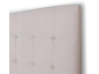 Premium Velvet Upholstered Headboard 160cm Beige