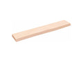 wall shelf 60x10x2 solid untreated oak wood