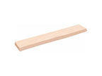wall shelf 60x10x2 solid untreated oak wood