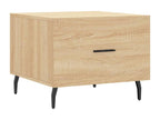 Green Oak Coffee Table 50x50x40 Engineered Wood