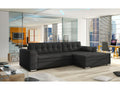 Dubai Convertible Sofa? 270cm Right Corner Black