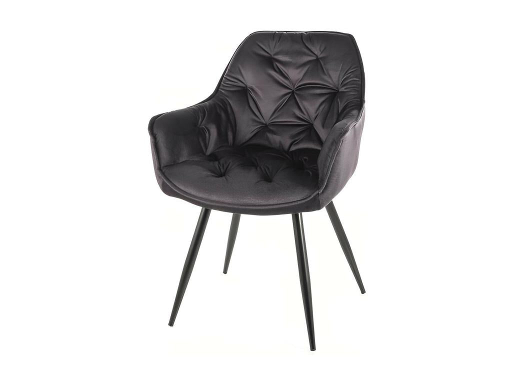 Vertchez Chair /Fabric/Black