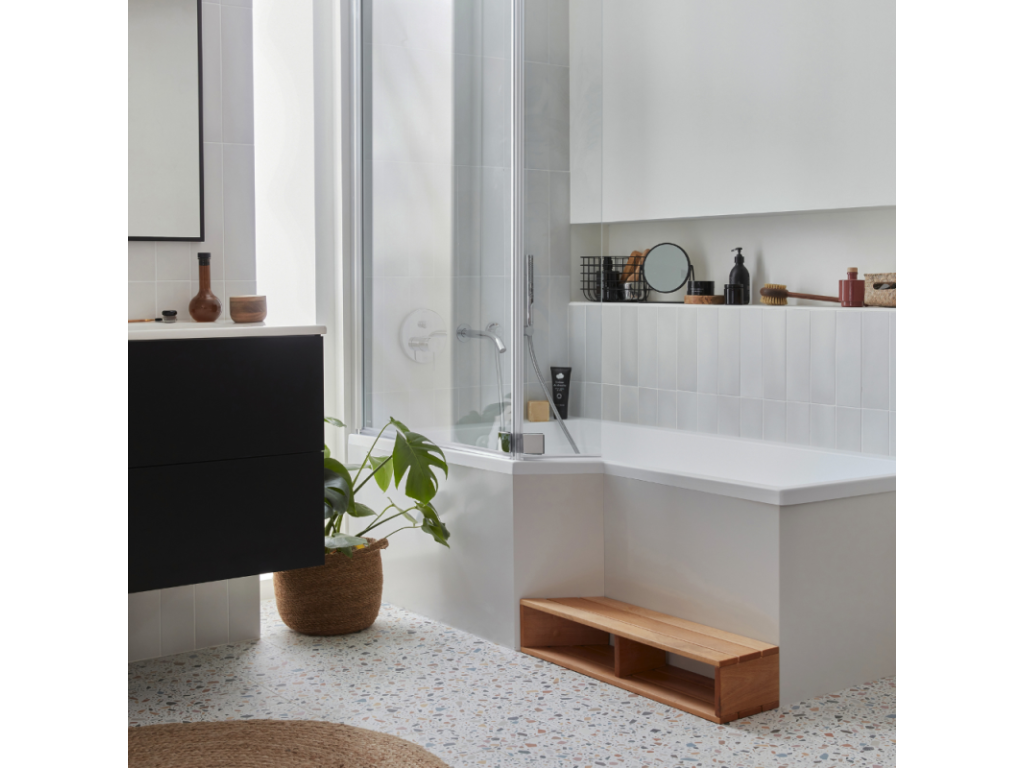 Vertchez 50cm wooden bath step