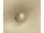 Vertchez Faux Leather Headboard with 2 Buttons 160x105cm with Legs for 150/160 Beds - Champagne
