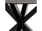 Vertchez dining table 119 cm black ceramic.