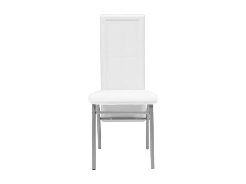 5-piece dining set, white