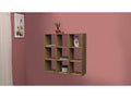 Vertchez Bookshelf, Office Bookcase, Made in Italy, Oak, 90x25x90 cm