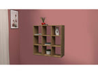 Vertchez Bookshelf, Office Bookcase, Made in Italy, Oak, 90x25x90 cm