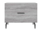 Vertchez coffee table, grey, 50x50x40 cm, engineered wood