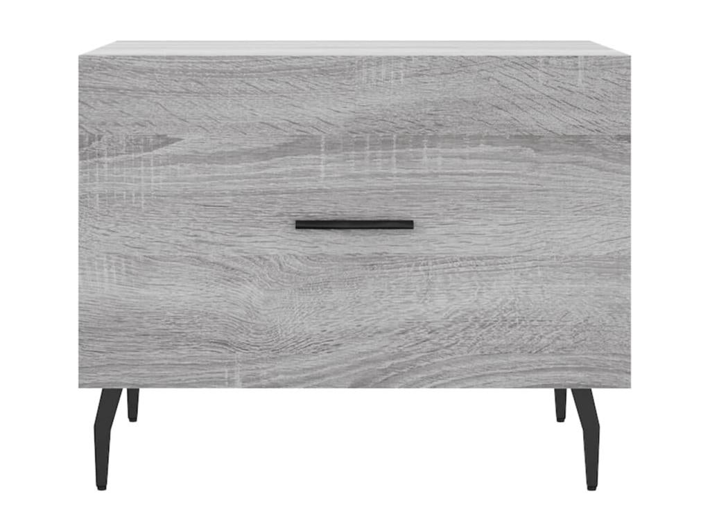 Vertchez coffee table, grey, 50x50x40 cm, engineered wood