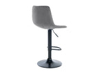 Bar stools - Velvet / Metal - Dark Grey - Vertchez