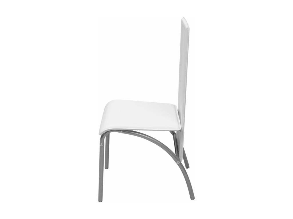 5-piece dining set, white