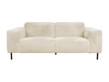 Vertchez - 2.5 seater sofa in soft cream fabric