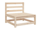 8-piece garden furniture set made of solid pine wood