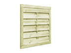 Impregnated pine wood gate 100x100 Green 3