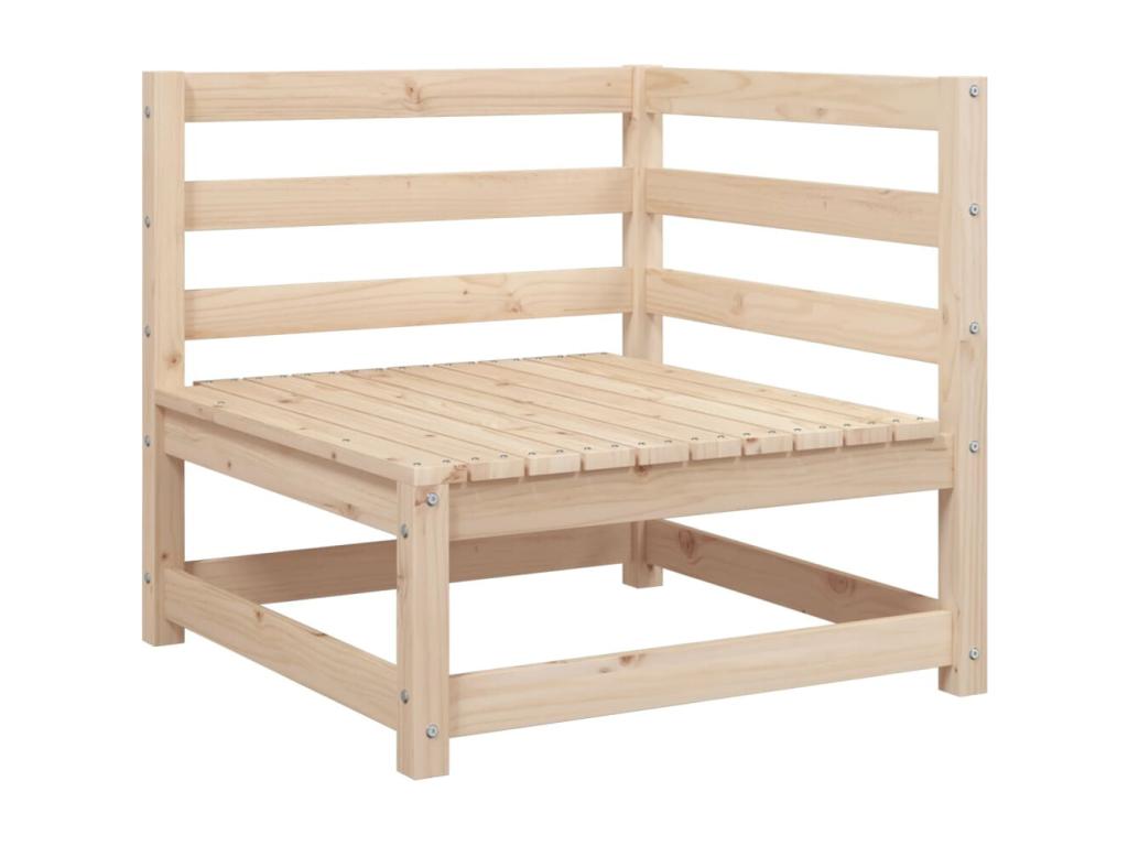 8-piece garden furniture set made of solid pine wood