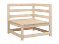 8-piece garden furniture set made of solid pine wood