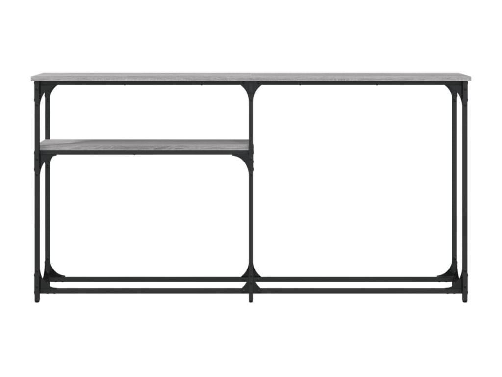 Vertchez grey console table 145x22.5x75 engineered wood