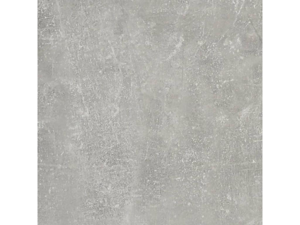 2-piece bathroom furniture set, concrete grey, engineered wood