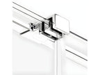 MALDIVES 90x90 cm sliding shower enclosure, Vertchez corner access