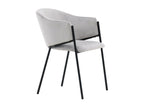 Vertchez dining chair with grey armrests