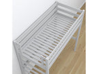 Wooden loft bed N01 Grey 80x200