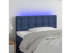 Blue LED Headboard 80x5x78/88 cm Fabric
