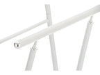 Vertchez at Night - Metal - 40x35x110cm - White - Vertchez