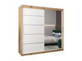 Vertchez 2-Door Sliding Wardrobe 200/200/62 2 Doors Vertchez/White