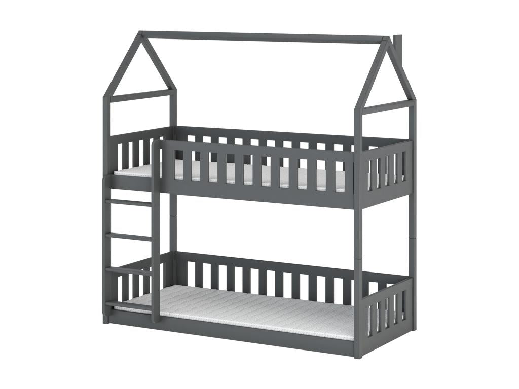 Vertchez HB005 Cabin Bed 90x200 cm Grey